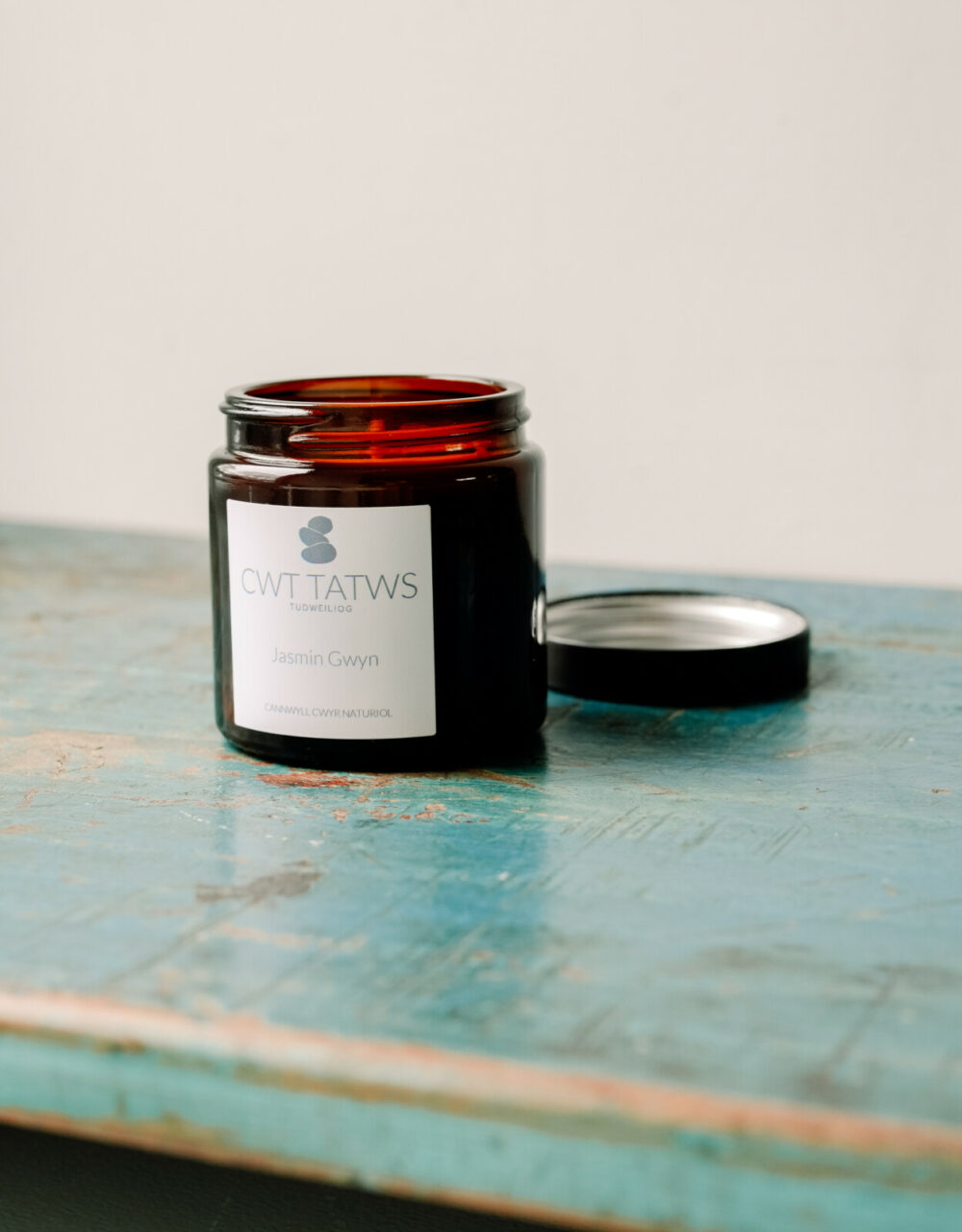 Cwt Tatws Candle 120ml | White Jasmine