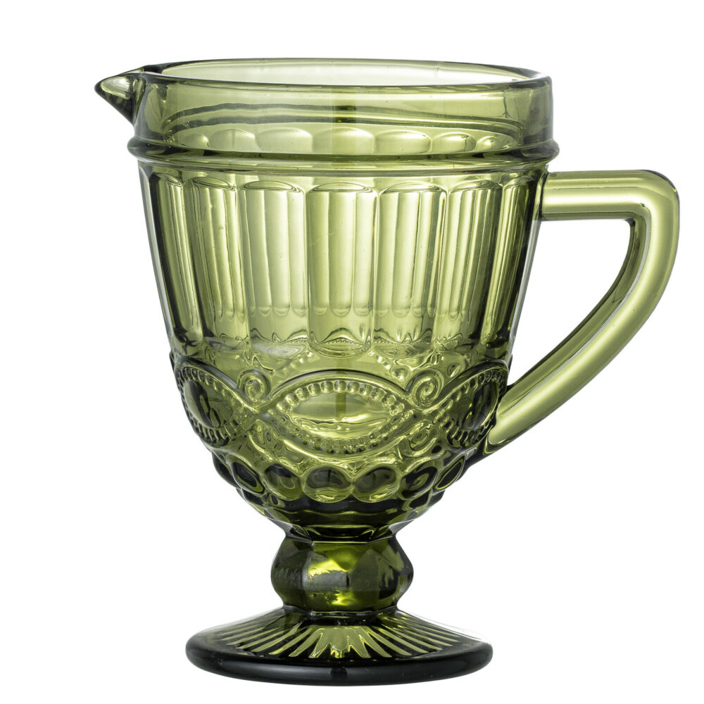 Green Glass Jug