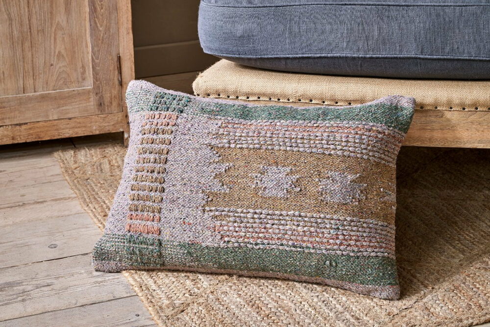 Jashar Recycled Wool Cushion Cover 60 x 40 cm