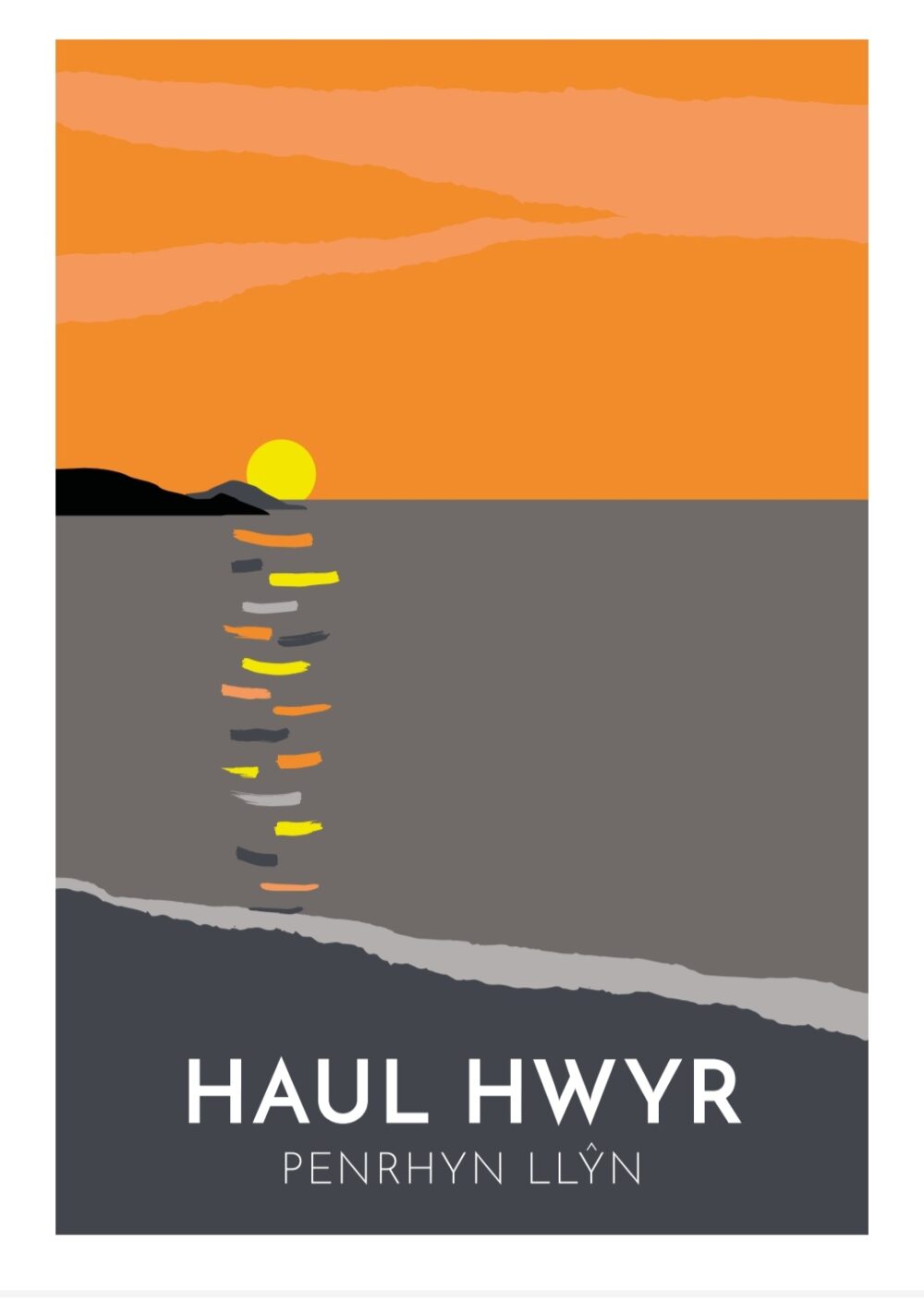 PRINT PENRHYN LLYN - HAUL HWYR