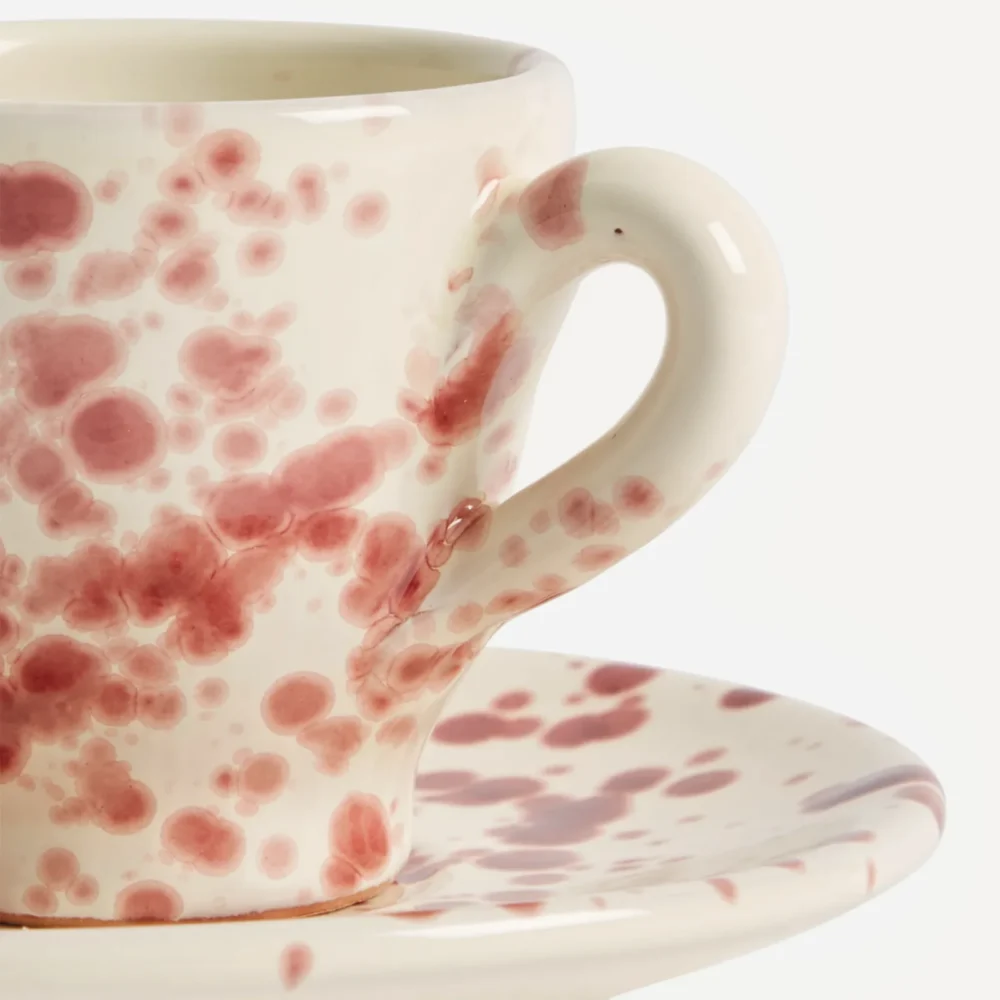 Hot Pottery Espresso Cup – Red - Image 3