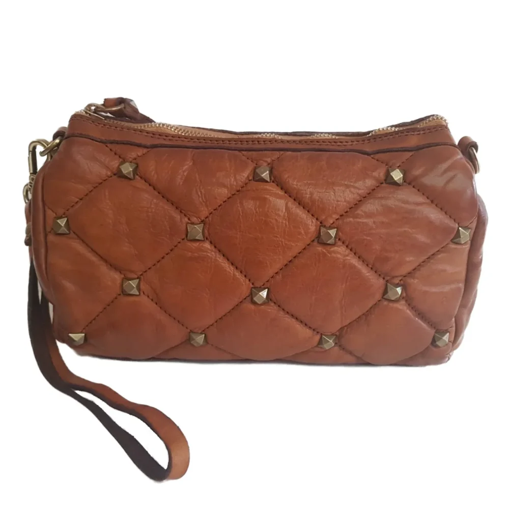 Campmaggi Leather Shoulder Bag | Bauletto