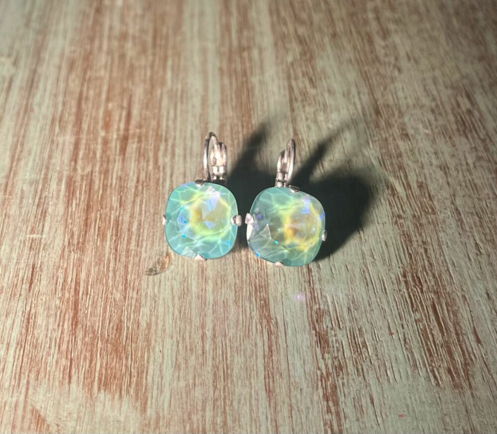 Classic Earrings - Sea Green