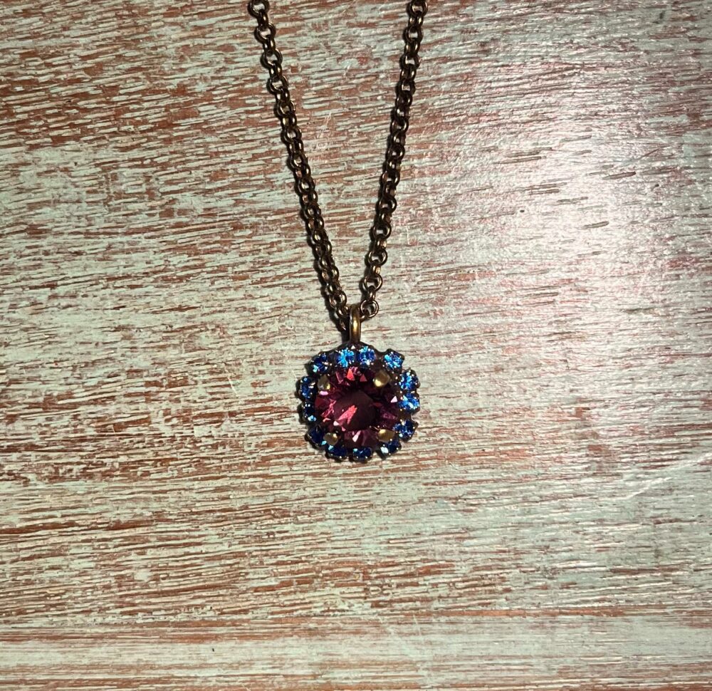 Ida Necklace - Plum