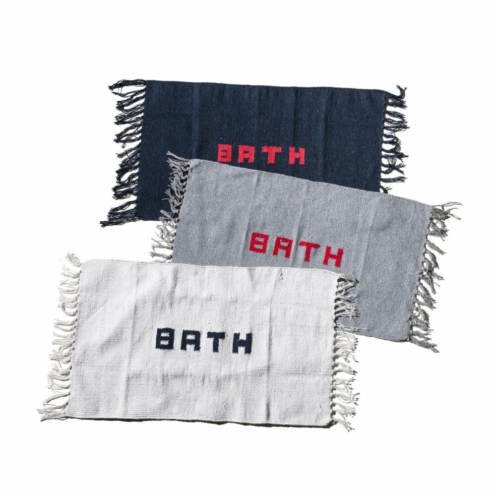 Recycled Yarn Bath Mat | Navy - Image 3