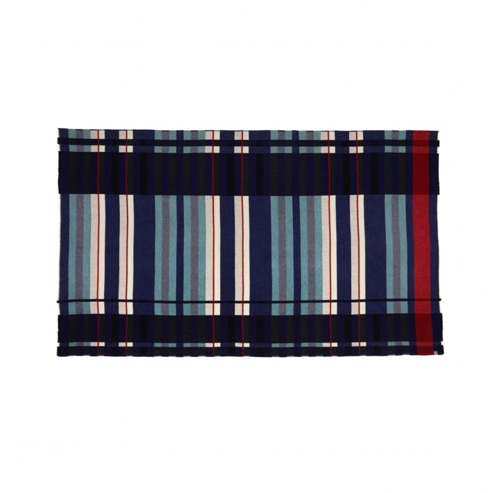 Wallace Sewell Stölzl Blanket | Indigo - Image 3