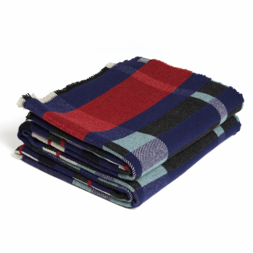 Wallace Sewell Stölzl Blanket | Indigo - Image 5