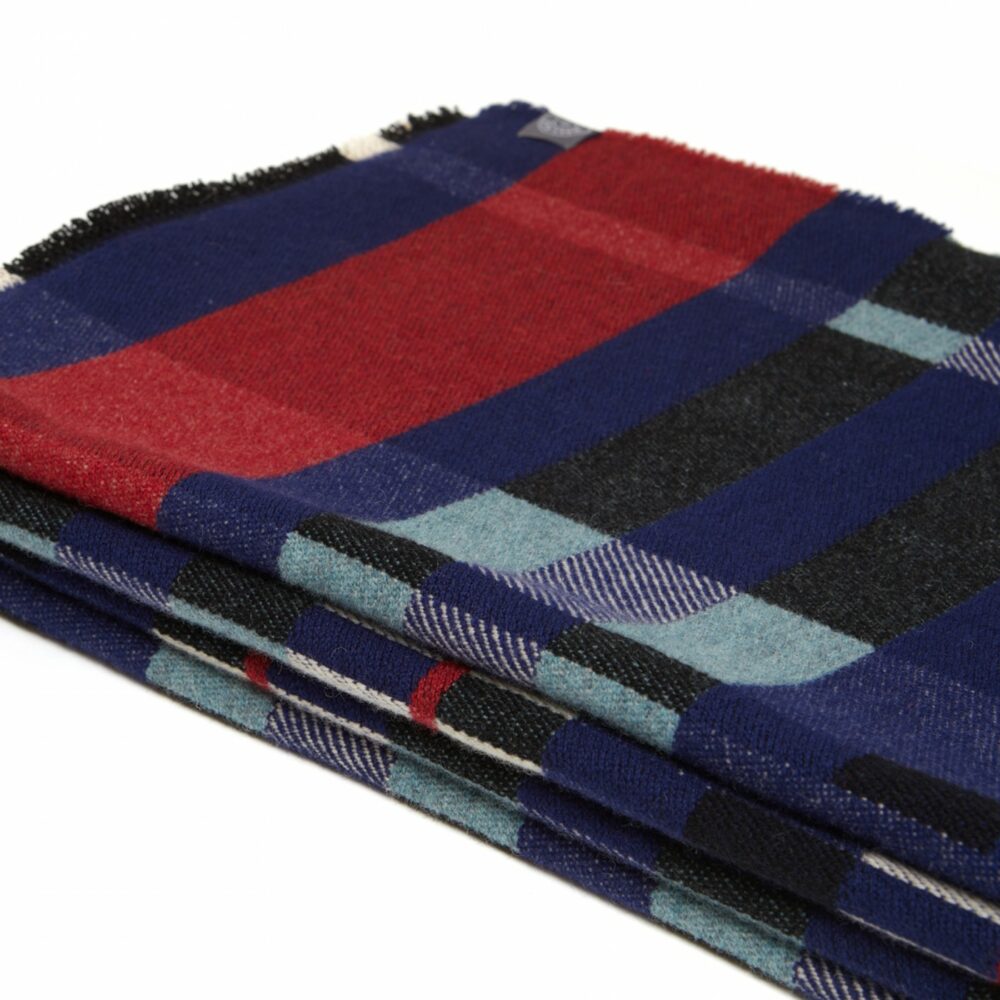 Wallace Sewell Stölzl Blanket | Indigo - Image 6