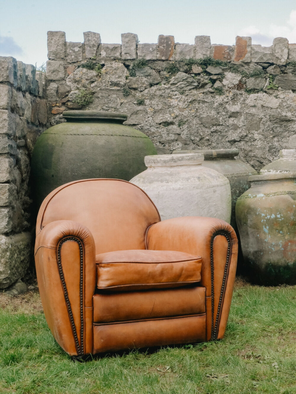 Towyn Leather Armchair