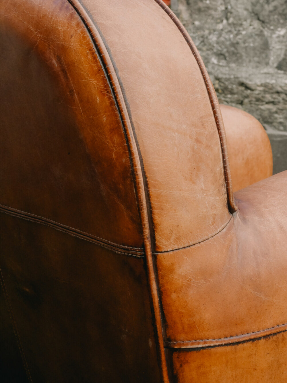 Towyn Leather Armchair - Image 5