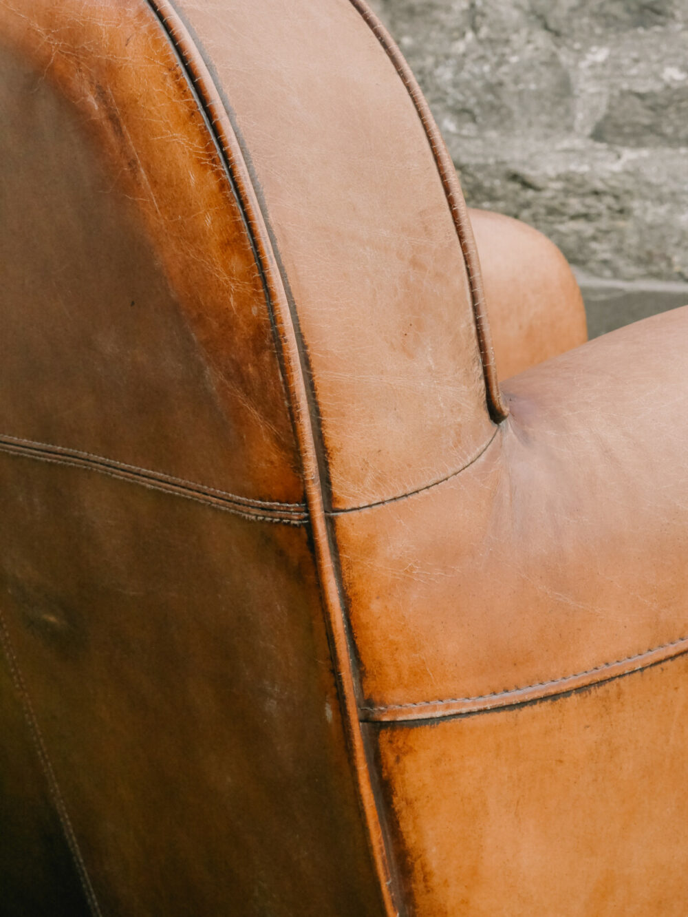 Towyn Leather Armchair - Image 6