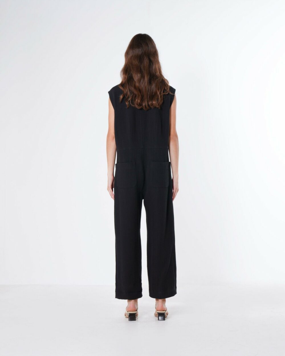 Emin + Paul Black Utility Jumpsuit - Image 3