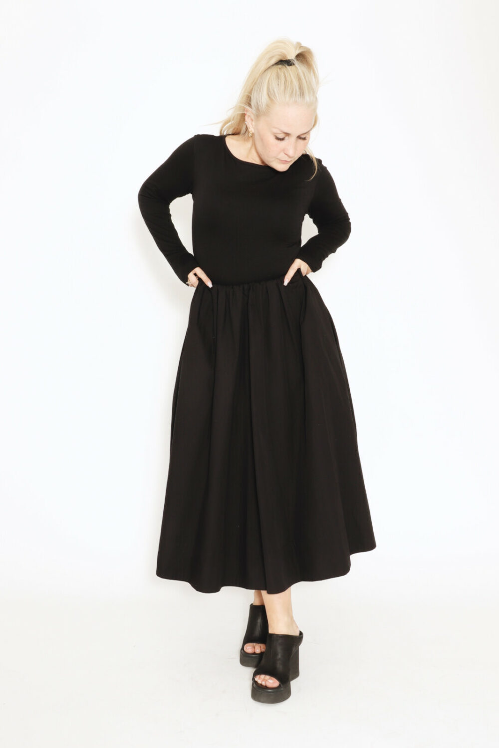 Sort Aarhus Black Skirt