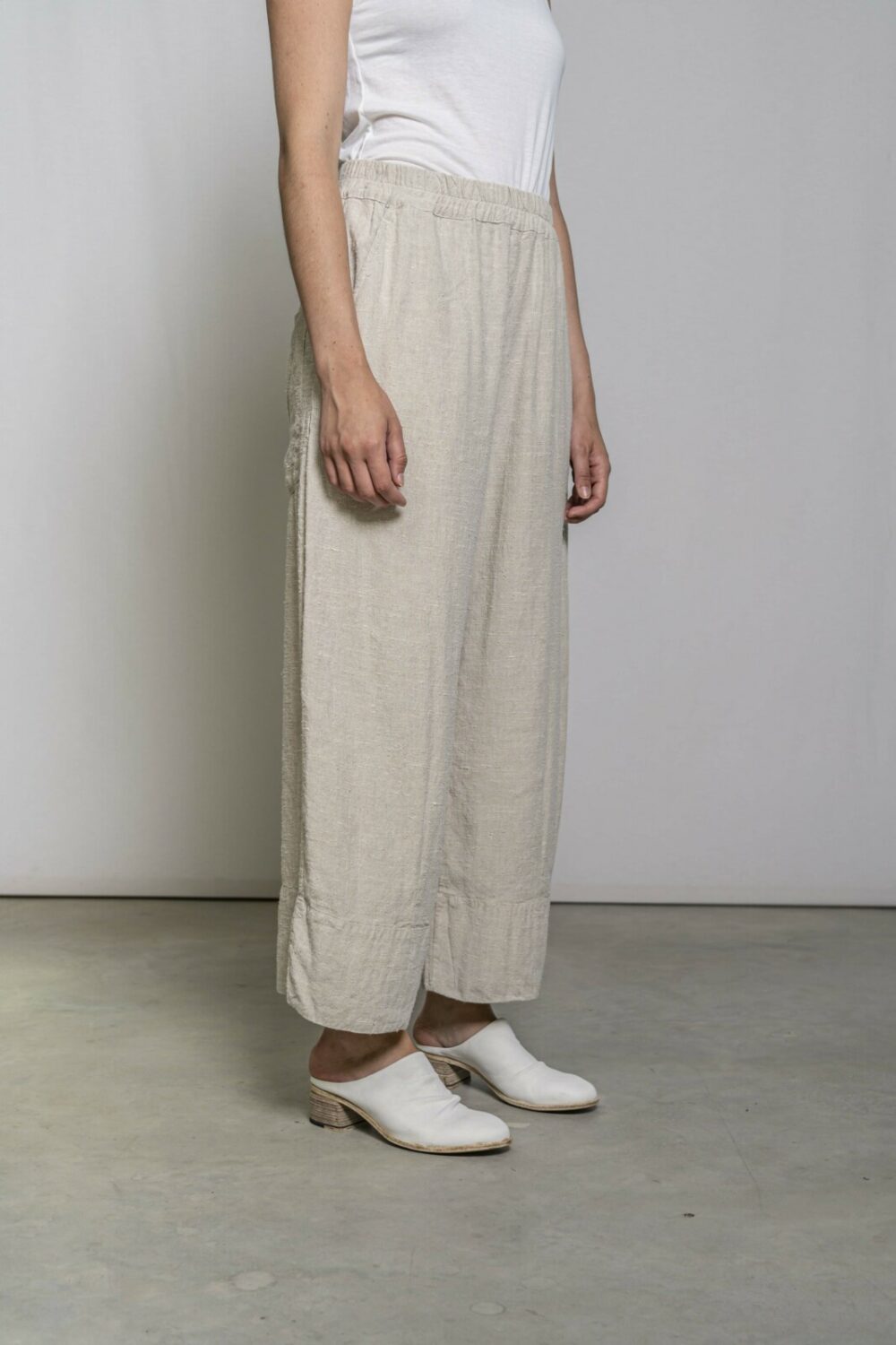 Aequamente Silk Linen Trousers - Image 2