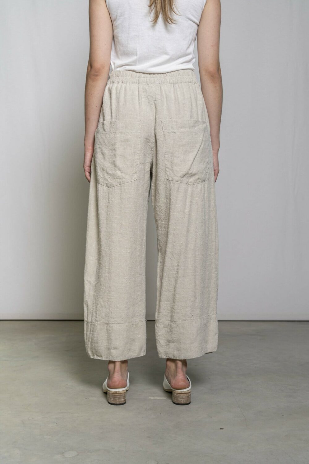 Aequamente Silk Linen Trousers - Image 3