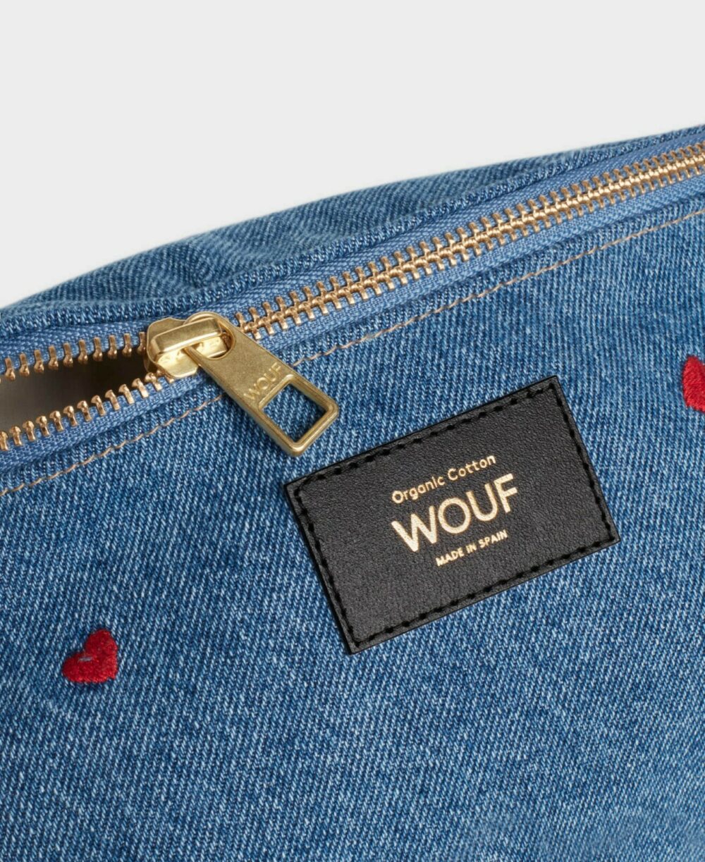 Denim Heart Waist Bag - Image 3