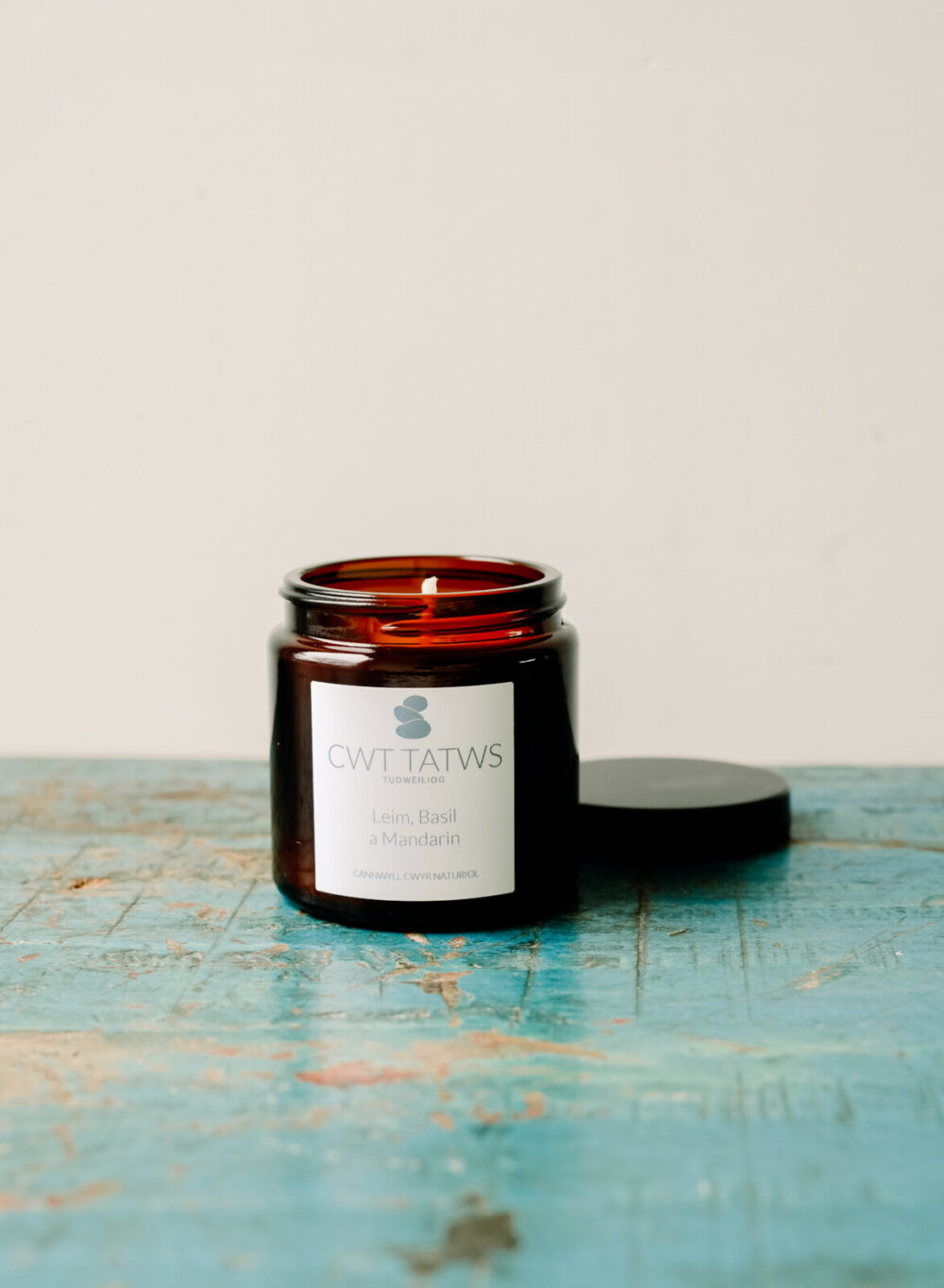 Cwt Tatws Candle 120ml | Lime, Basil & Mandarin