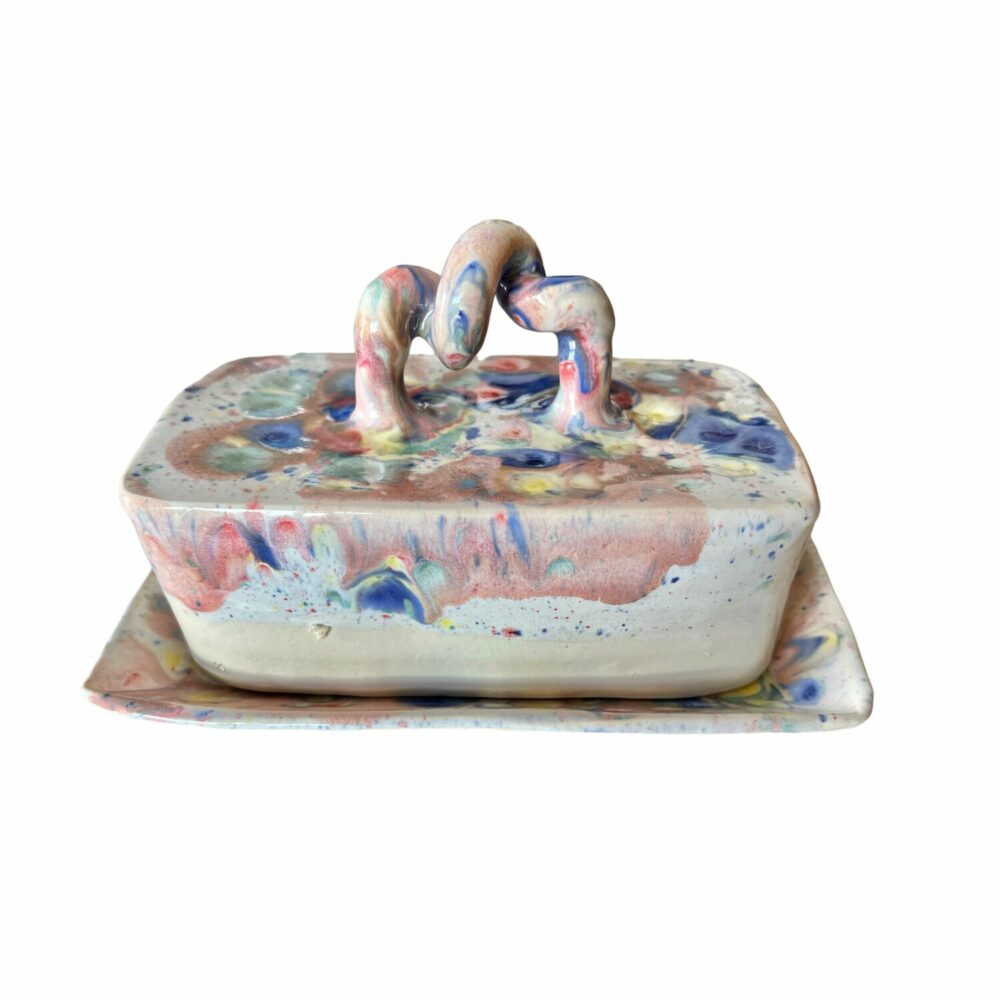 Harlie Brown Wiggle Butter Dish