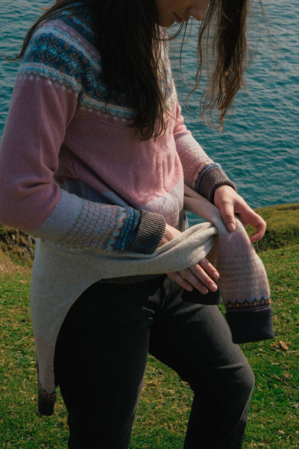 Alpine Sweater | Vintage Pink - Image 2