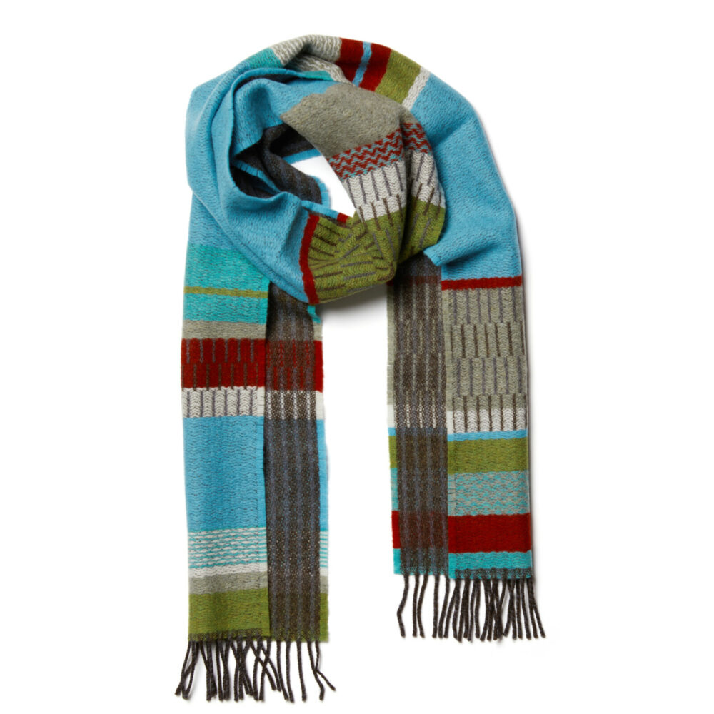 Wallace Sewell Strathay Scarf | Verdigris