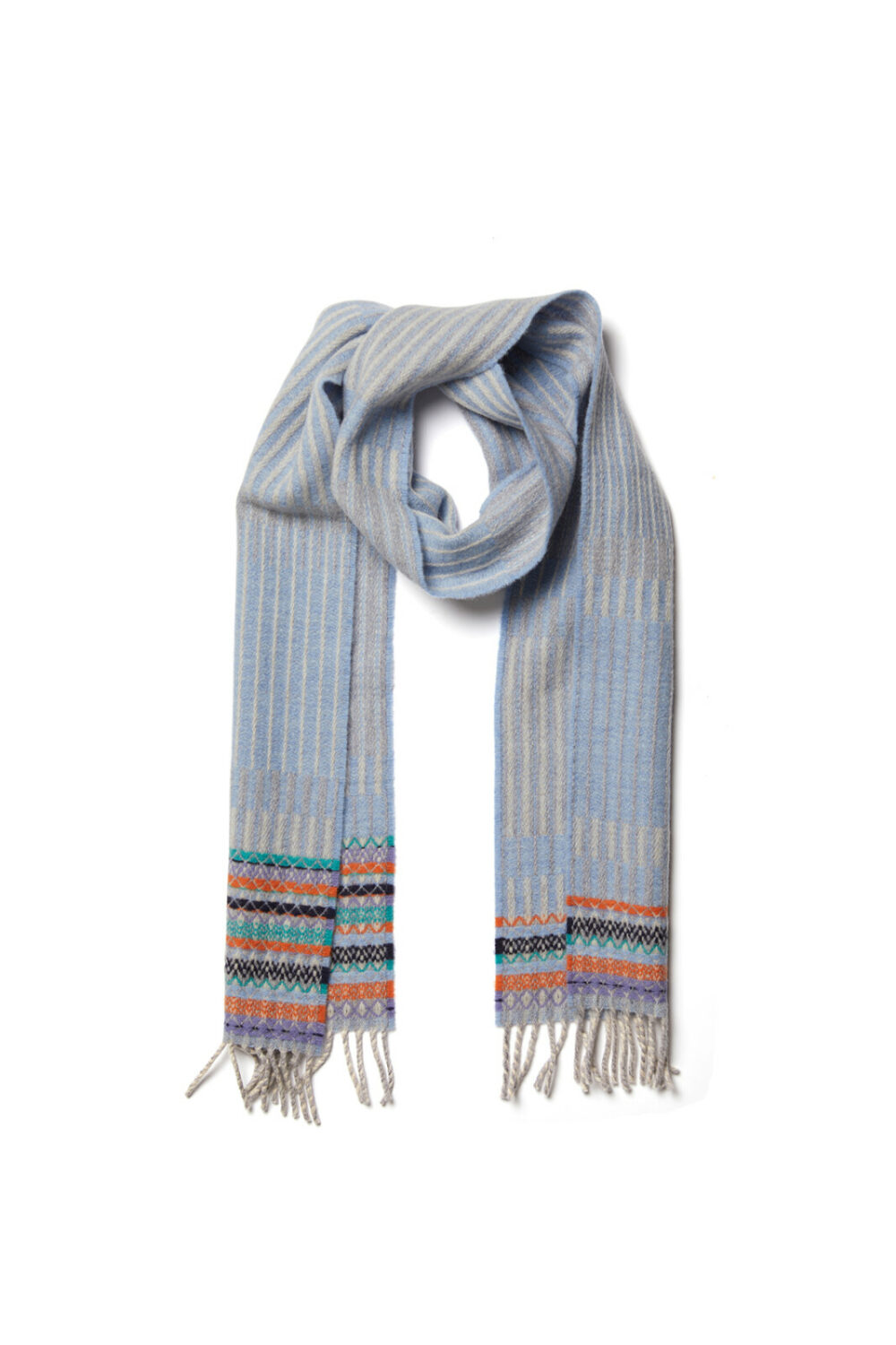 Wallace Sewell Bothy Scarf | Periwinkle