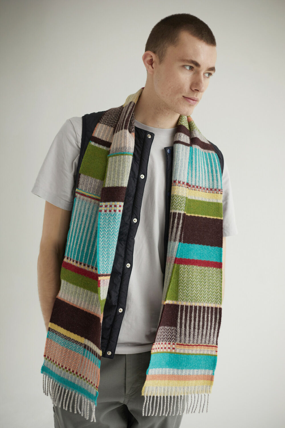 Wallace Sewell Maela Scarf | Grasshopper - Image 2