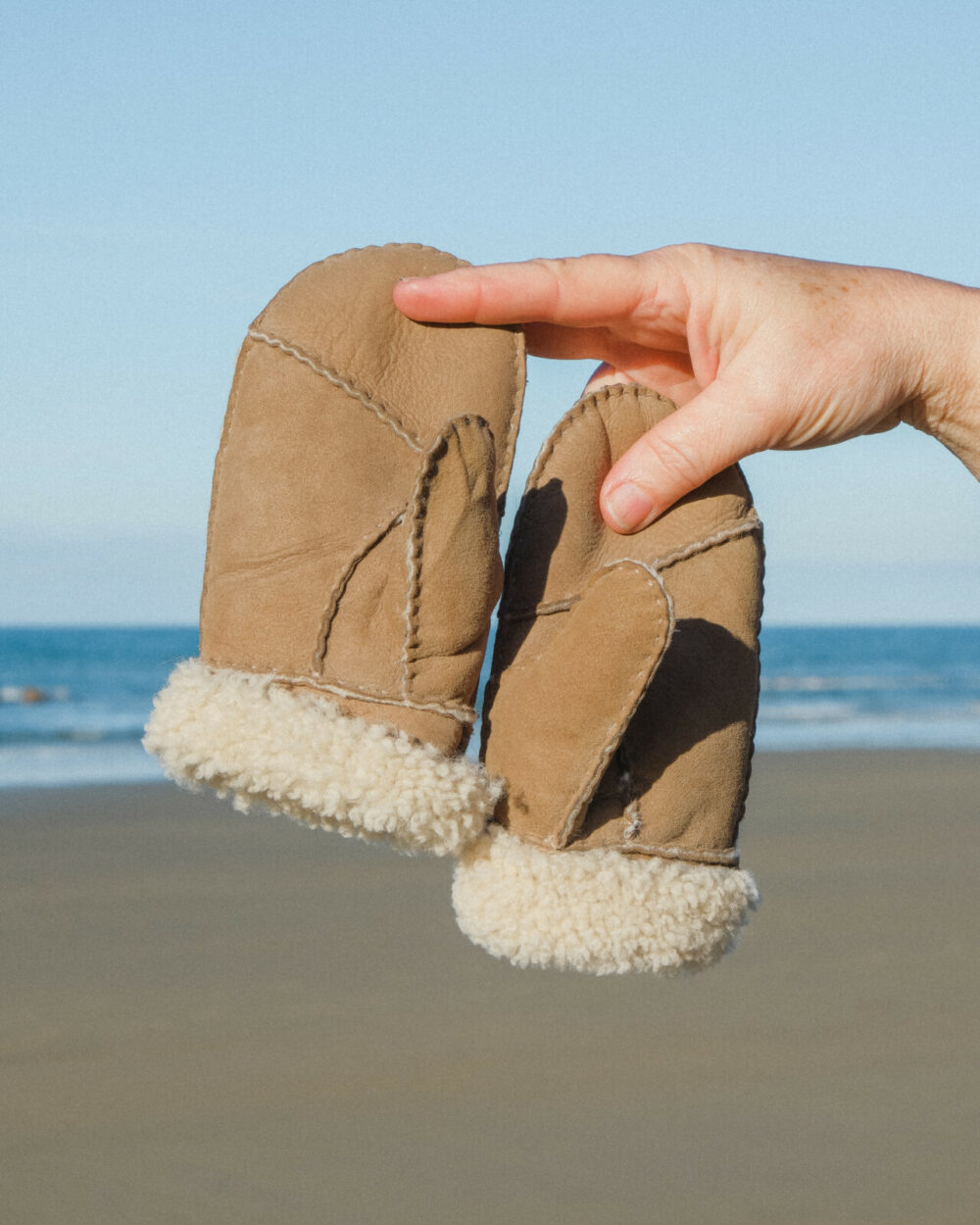 Sheepskin Mittens