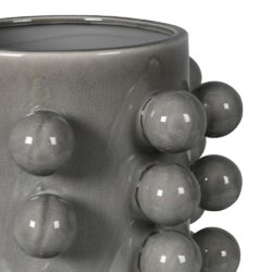 Grey Bobble Vase - Image 2