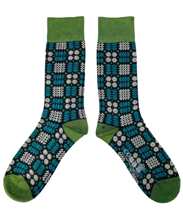 MABLI - Carthen Socks - Emeralds