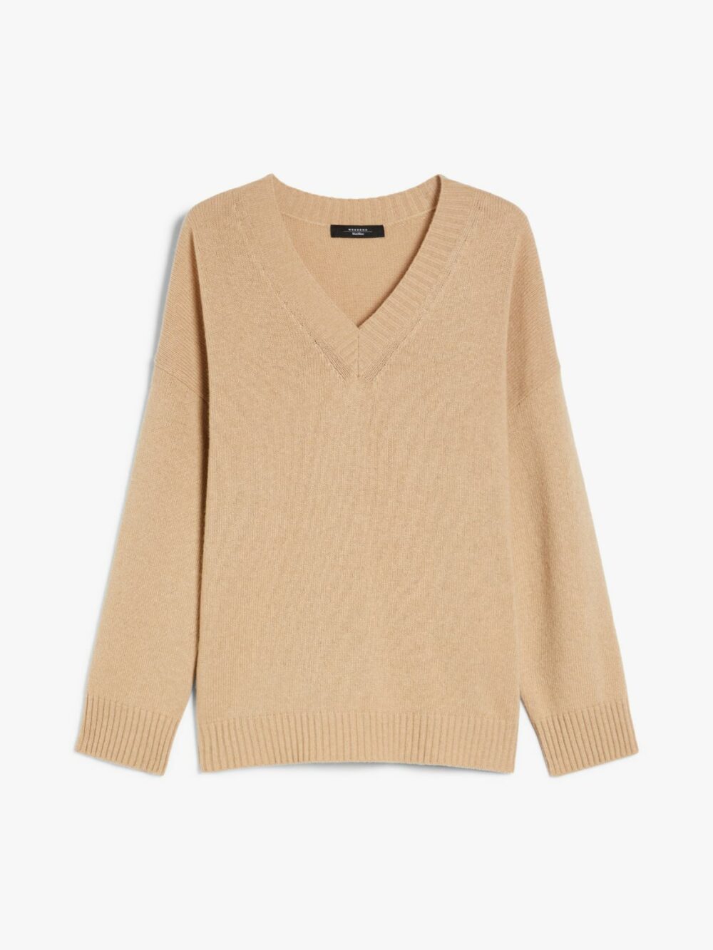 Weekend Max Mara V-Neck Sweater | Sand