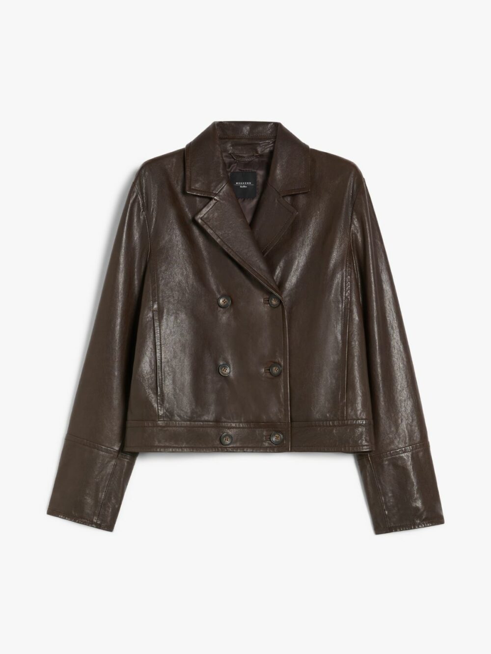 Weekend Max Mara Leather Jacket - Image 2