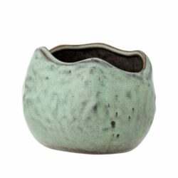 Stoneware Flowerpot | Green - Image 2