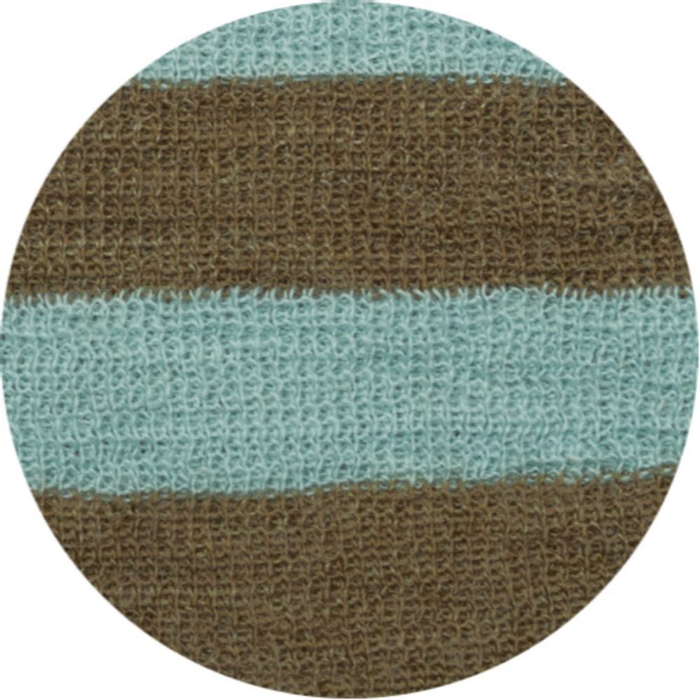 Sea Foam Stripes Merino Hat - Image 2