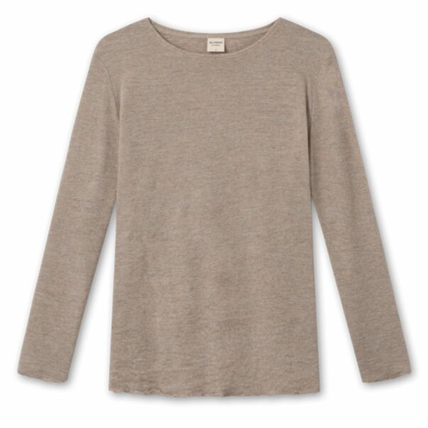 Merino Wool Top | Elephant Melange