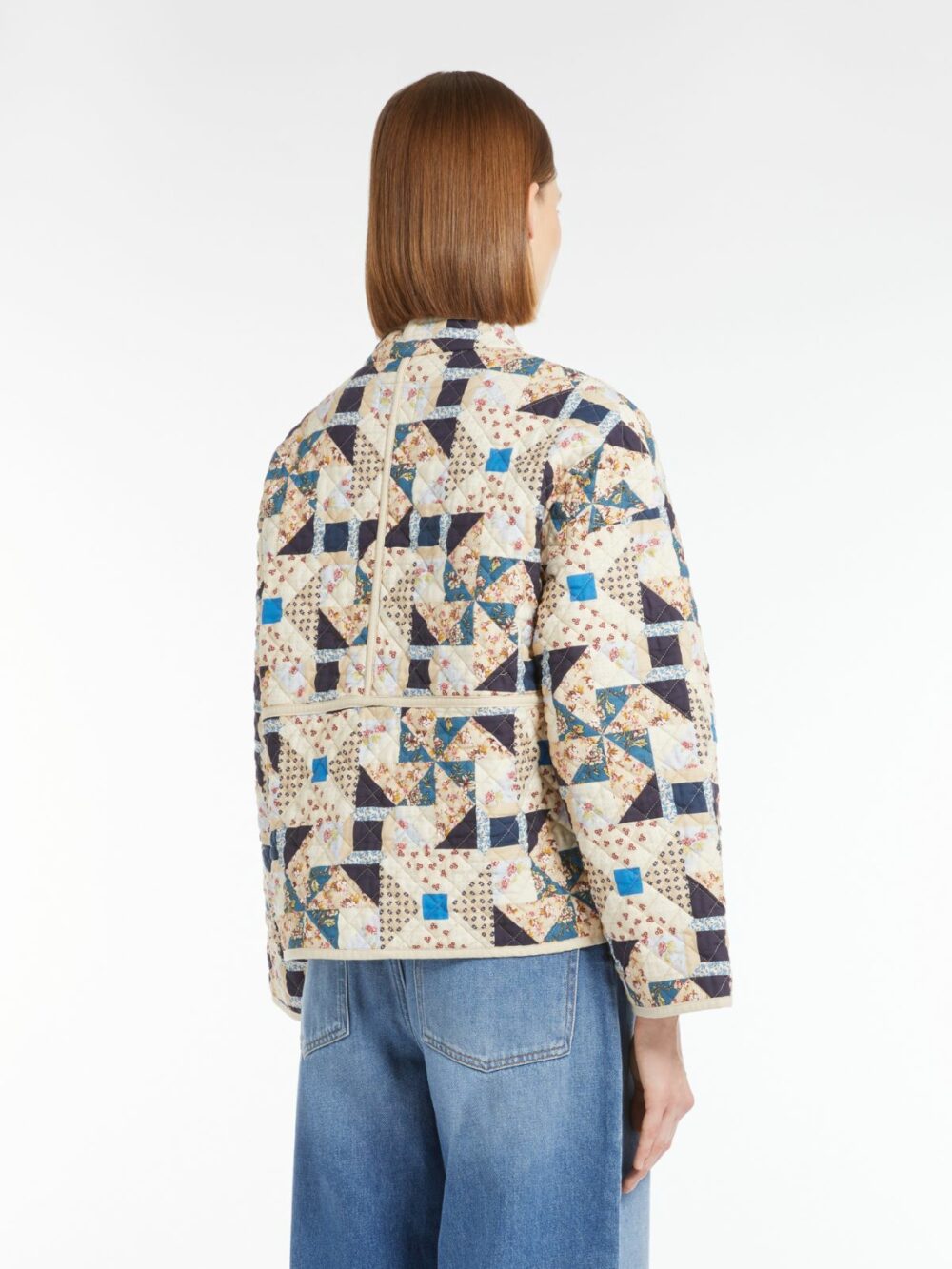 Weekend Max Quilted Cotton Patchwork Jacket - Image 3